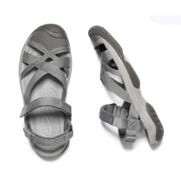 Brand New Keen Women's Kira Ankle Strap Grey Sandals - In Style, lightweight - Picture 3 of 5